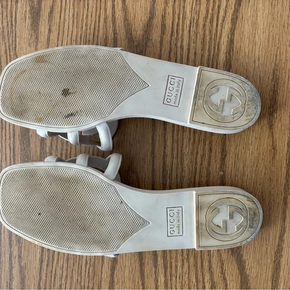 Gucci White Sandals for Women - Picture 4 of 11